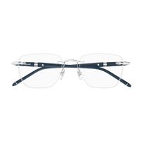 Montura de gafas Montblanc Hombre MB0346O002-SILVER-BLUE-TRANSPARENT53 - MB0346O002-SILVER-BLUE-TRANSPARENT53